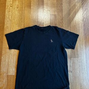 Black OVO T-Shirt with Gold Logo